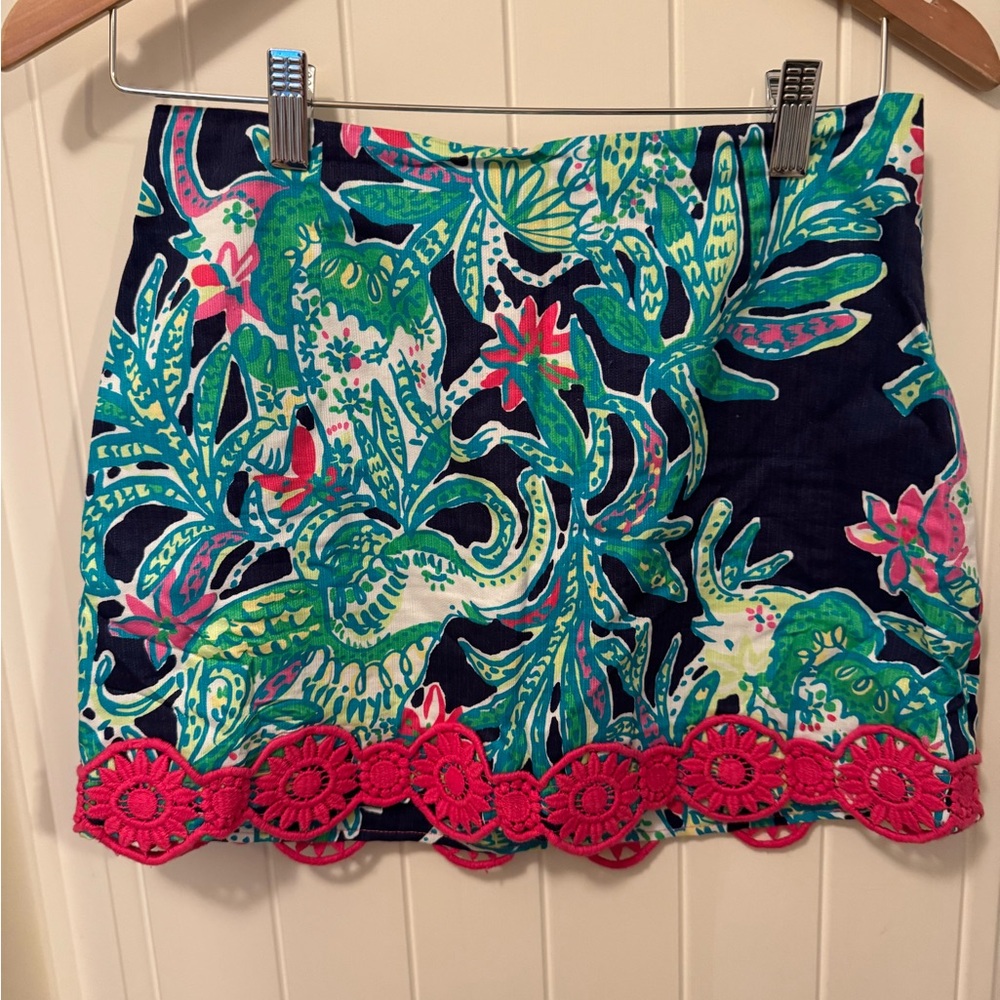 Lilly Pulitzer Tate Mini Skirt - Size 0